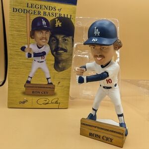 Ron Cey Legends of Dodger Baseball Bobblehead 2025 Los Angeles Dodgers Open Box